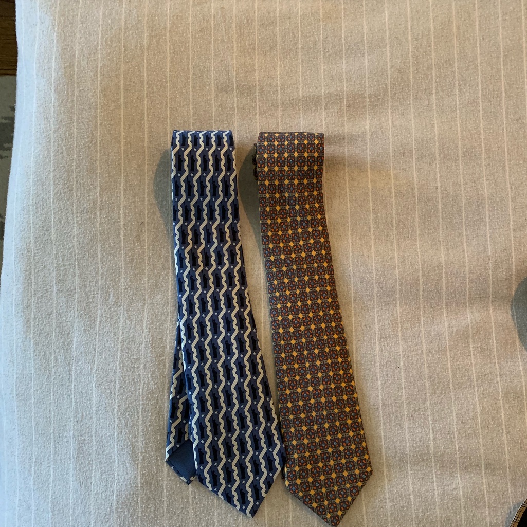 Authentic Herms Ties